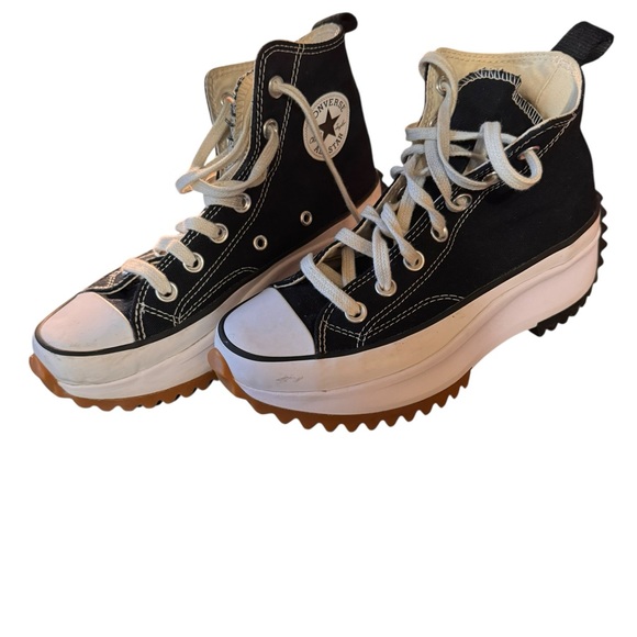 Converse Run Star Hike Platform Sneaker - Black / White / Gum - Picture 5 of 7